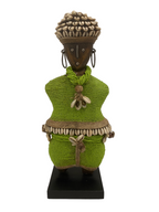 Namji Doll - Green beaded (1405)