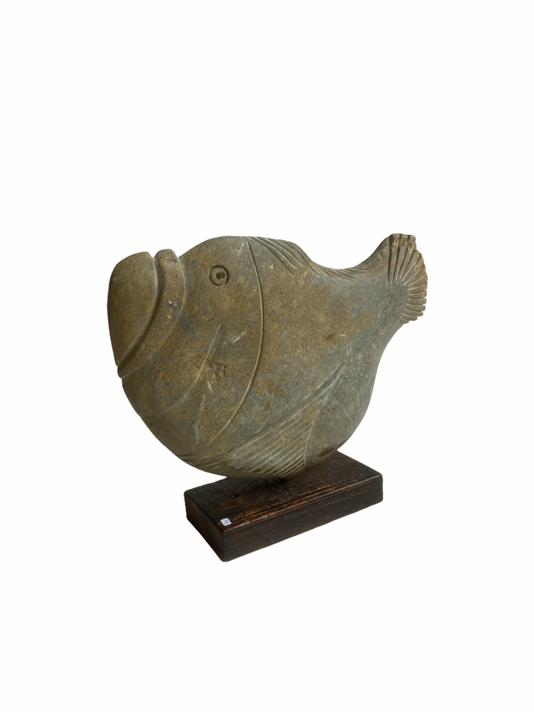 Stone Fish Sculpture - Zimbabwe (02)