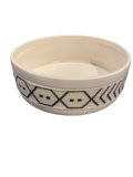 Contemporary Ceramic Beaded Bowl
