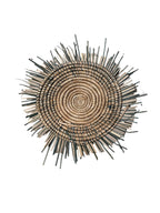 Malawi Sun Wall basket - blue lines 45cm