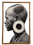 David Ballam - OMO 37 - Mursi Woman III, Omo Valley, Ethiopia