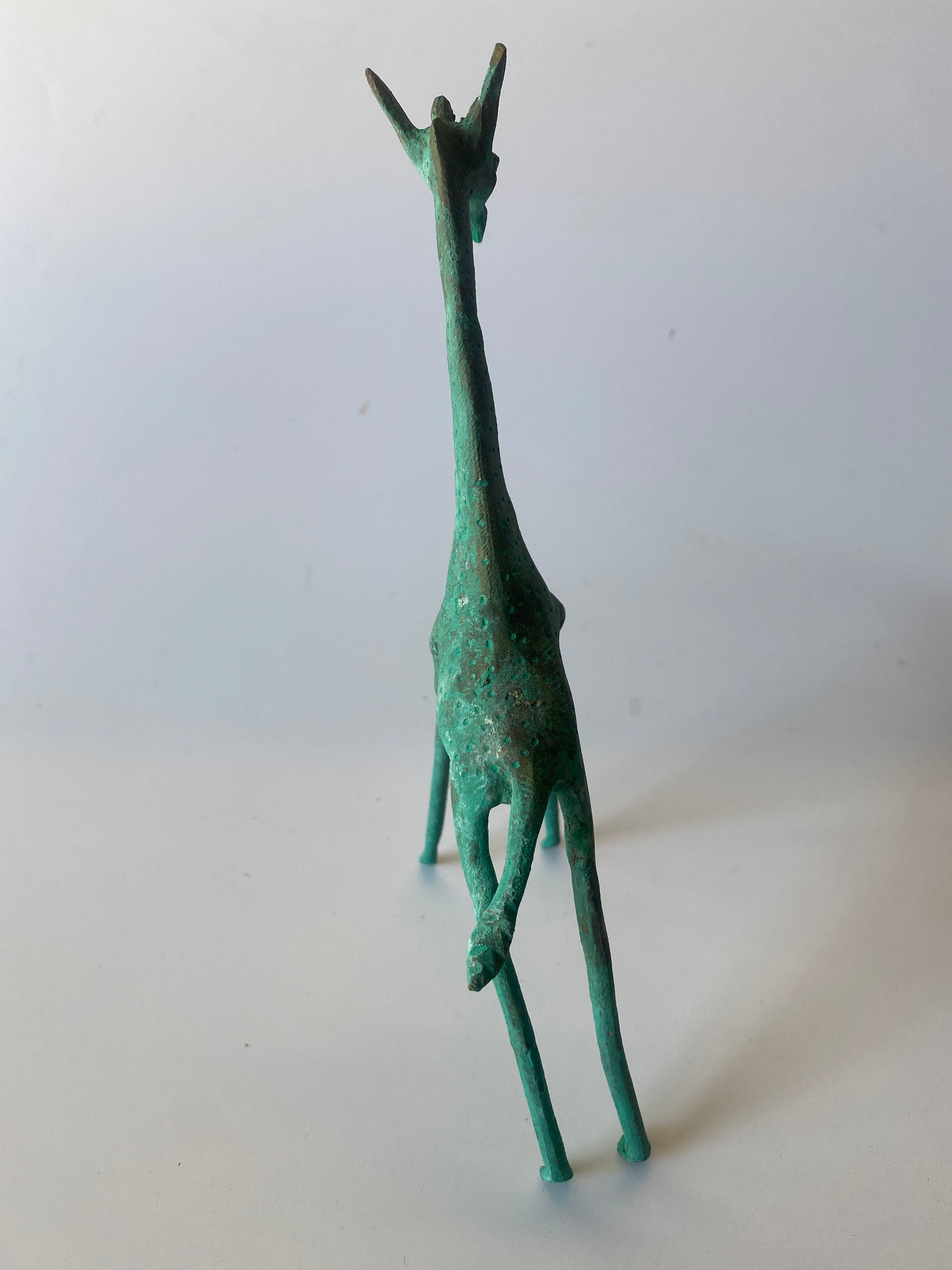 Tuareg Brass animals - Giraffe
