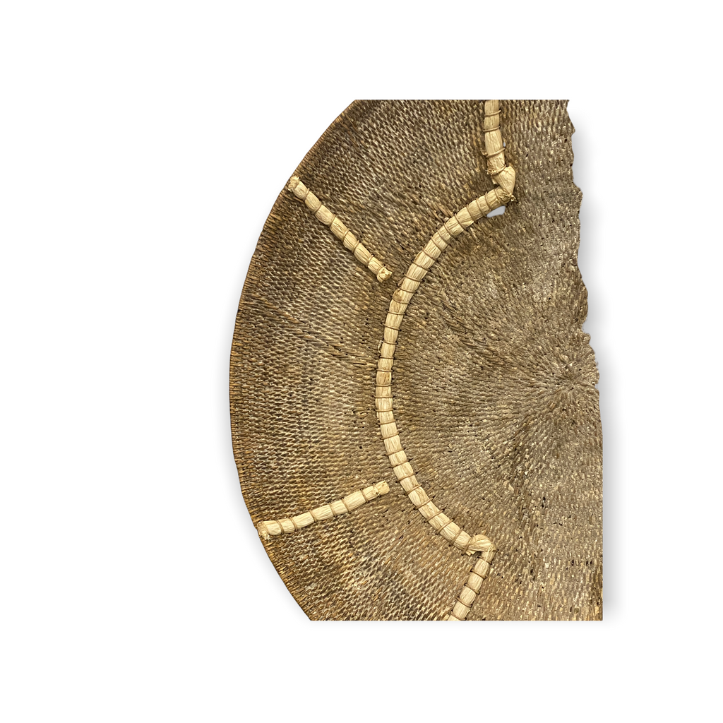 Vintage Makenge Basket (10) - Zambia (on stand)