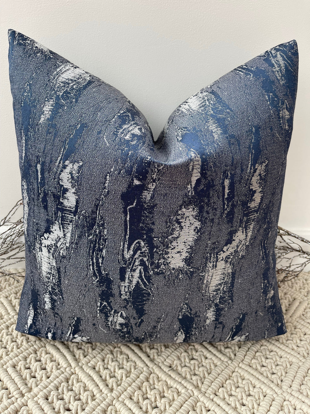 The Couture Cushion - The Navy Zanella - Style No. 43