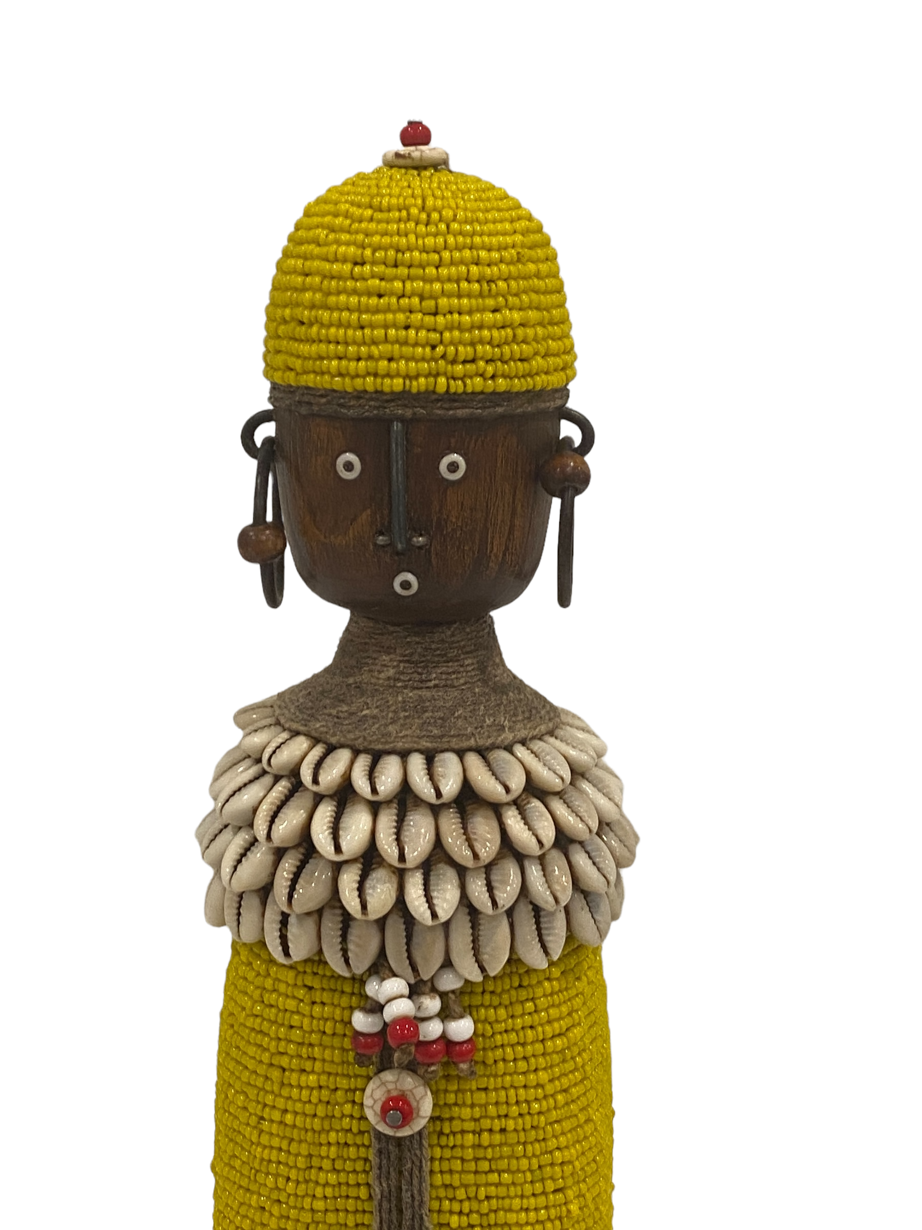 Namji Doll - Yellow beaded (1502)