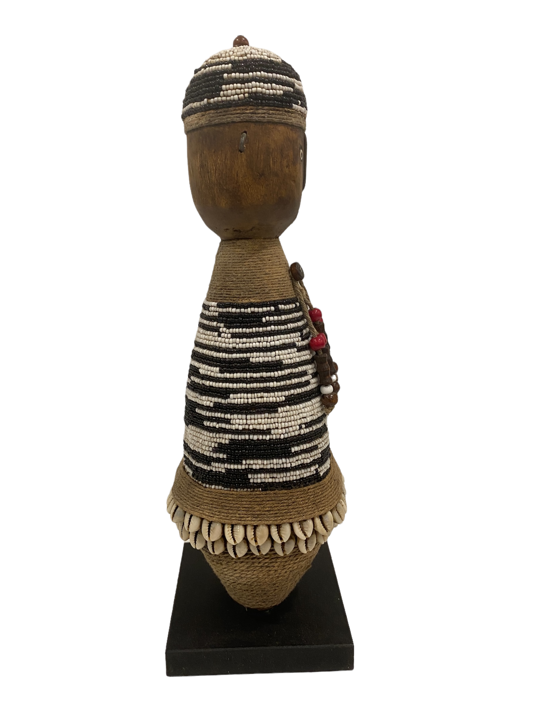 Namji Doll - Black n White beaded (1518)