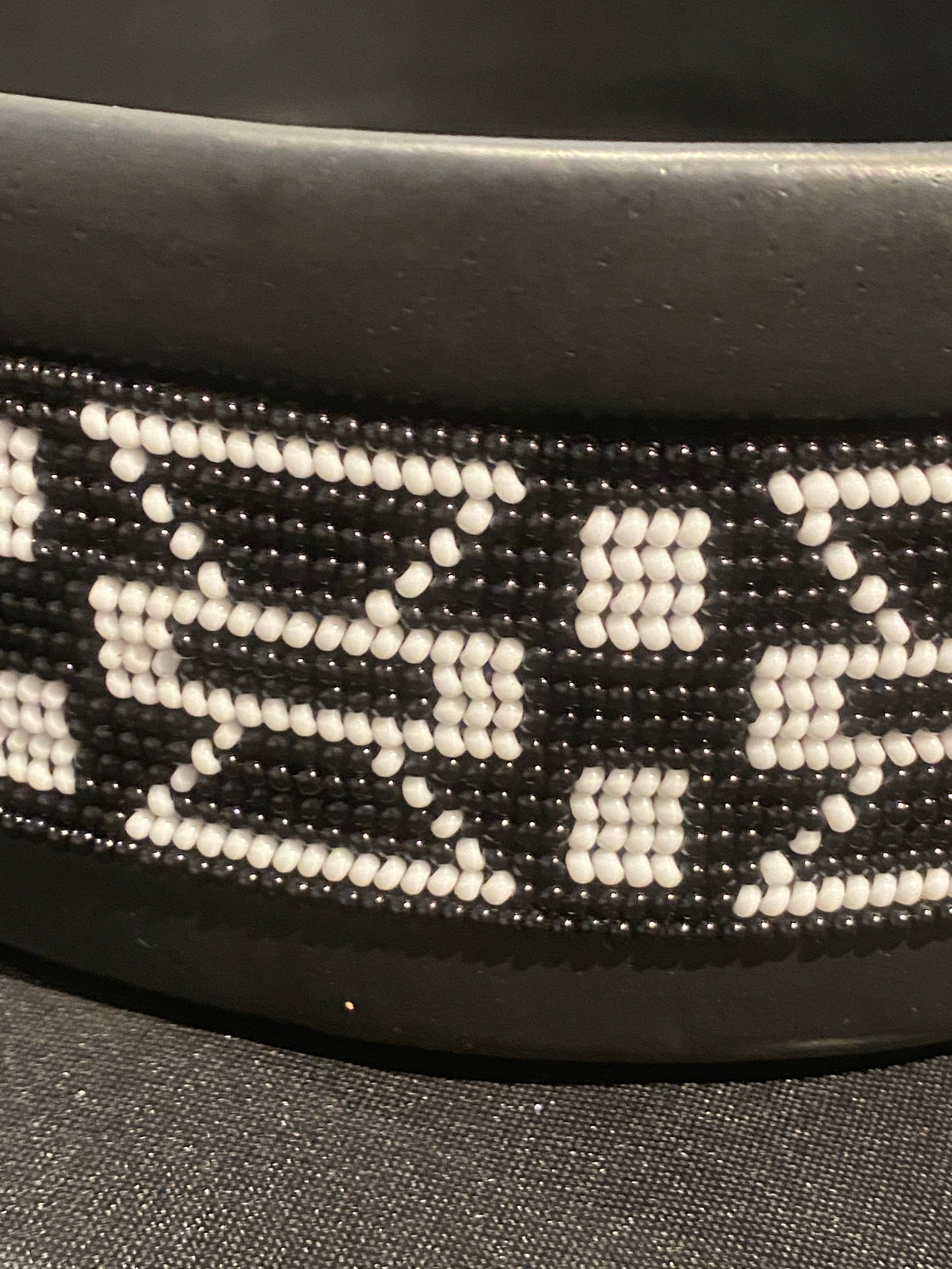 Contemporary Ceramic Beaded Bowl