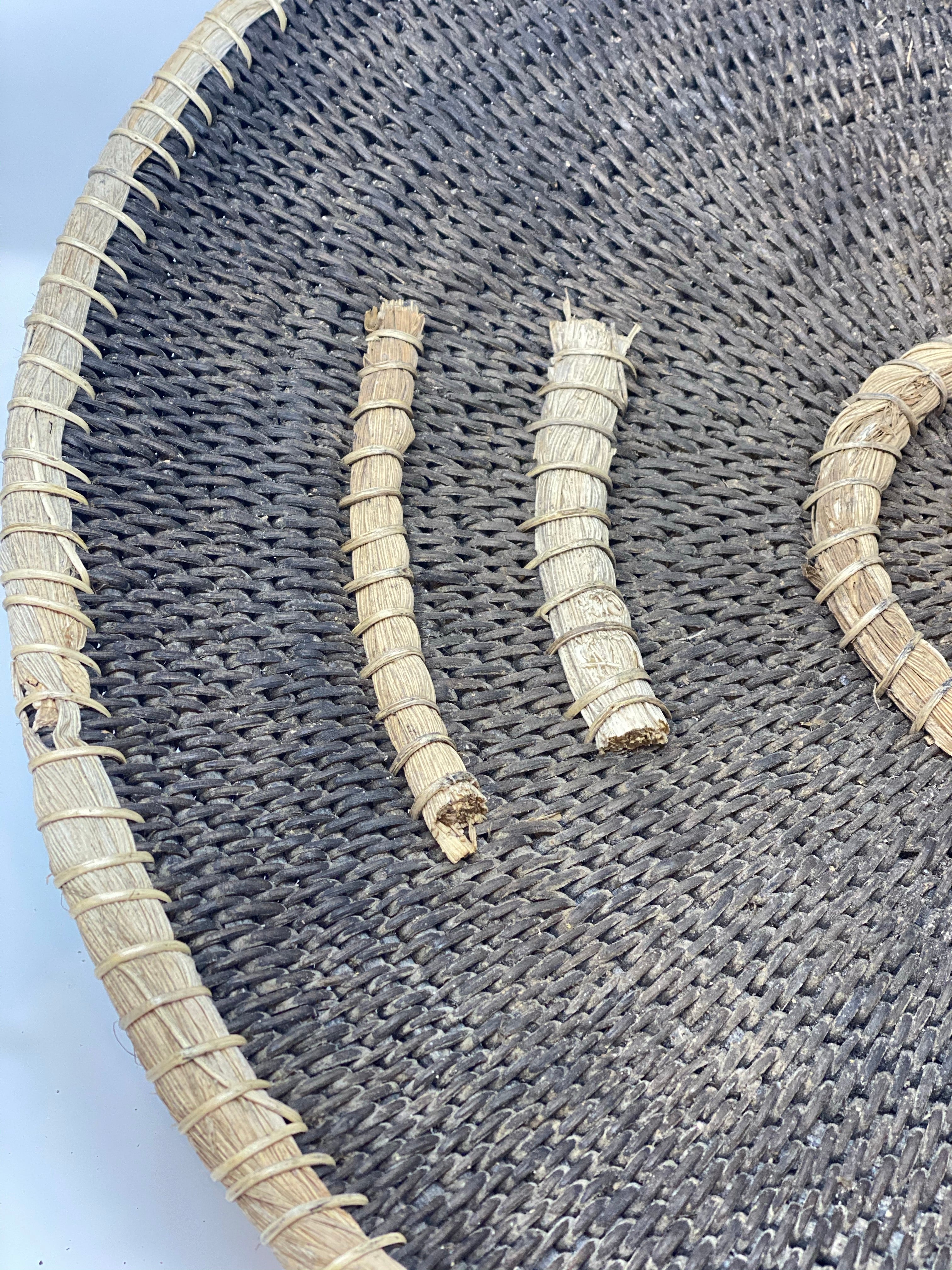 Vintage Makenge Basket - Zambia