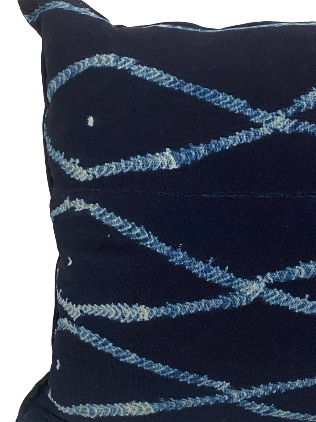 Indigo/Baule Cloth Cushions - (115)