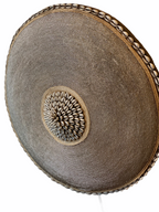 Cameroon Beaded Shield - L - 55cm - Gold