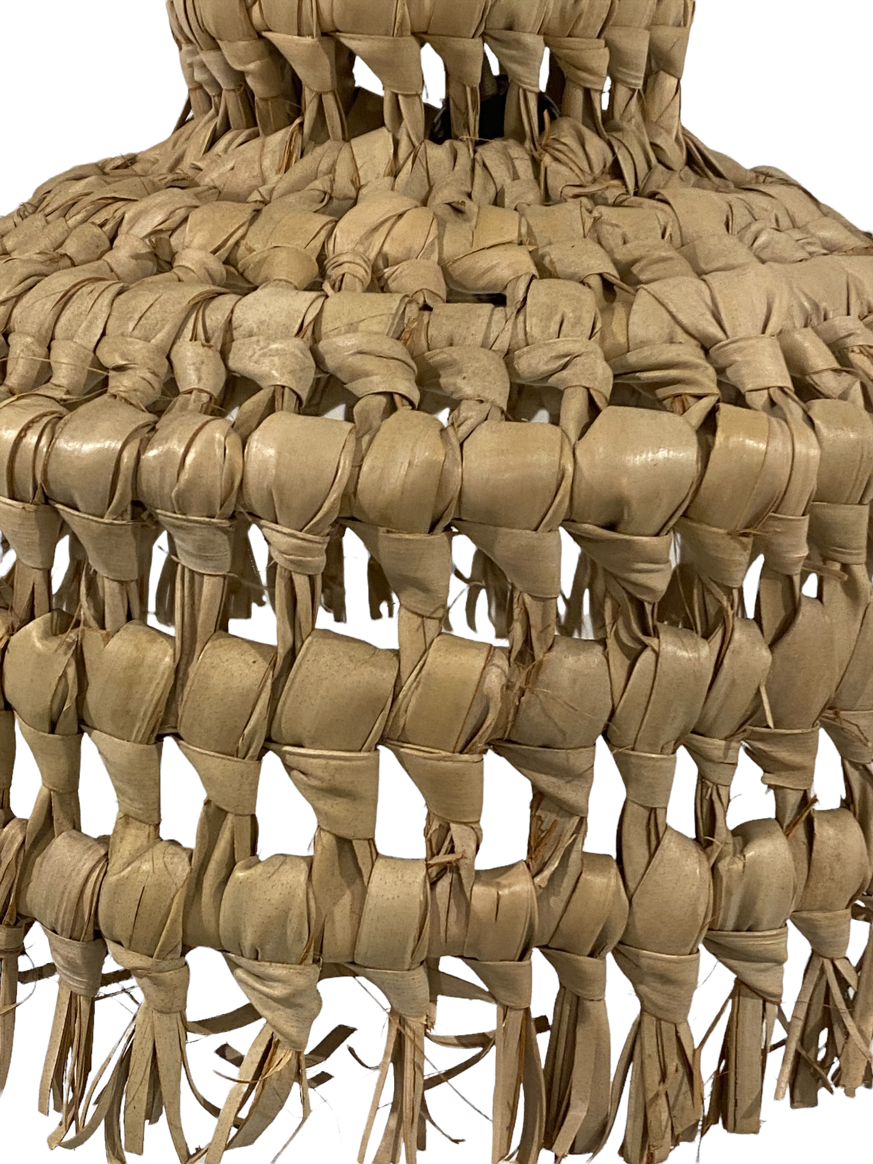 Palm leaf lamp shade- Mozambique - (54.1)