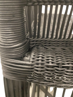 Malawi Bar Stool hand made - Matt Black