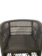 Malawi Bar Stool hand made - Matt Black