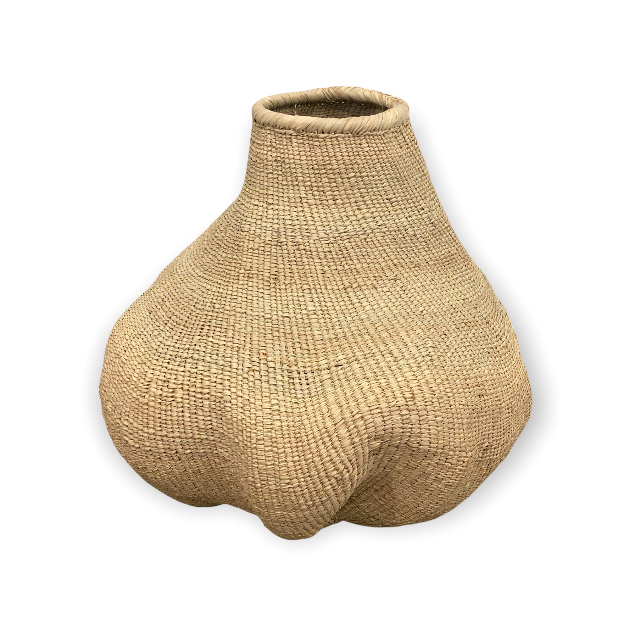 Garlic Gourd woven basket - Zimbabwe
