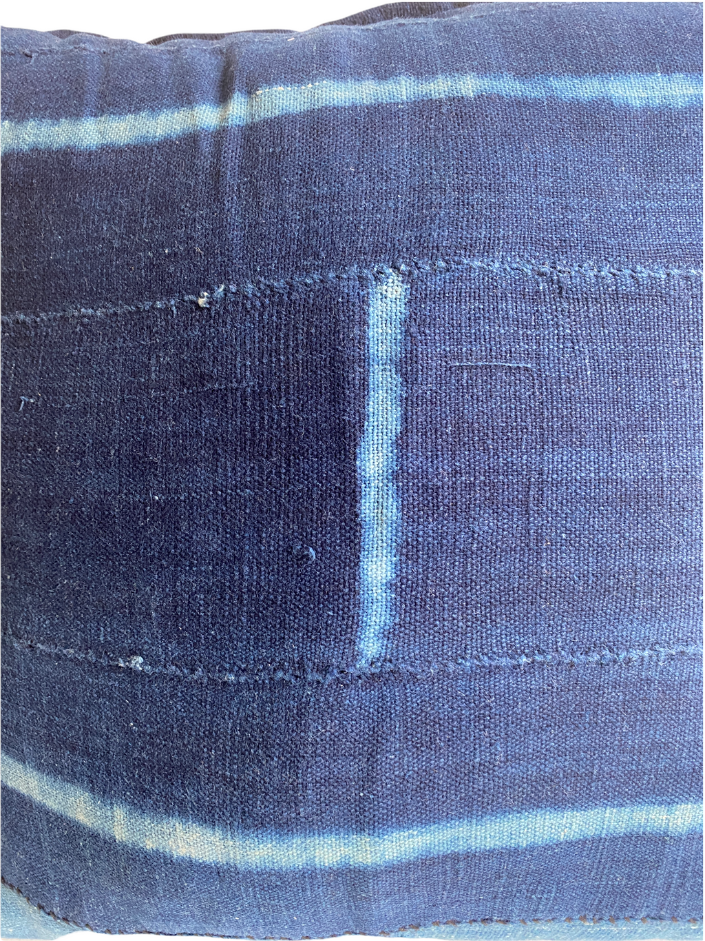 Indigo/Baule Cloth Cushions 50x50cm