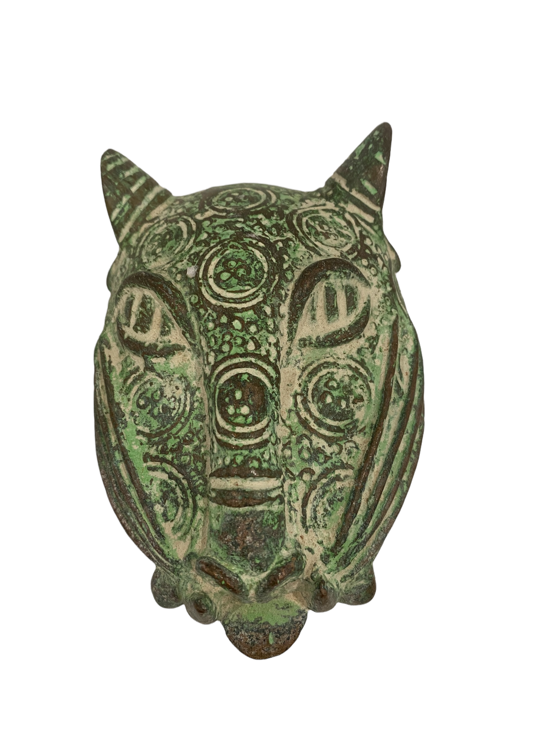 Benin Leopard Bronze - Sculpture (20.2)
