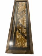 Framed Mud cloth