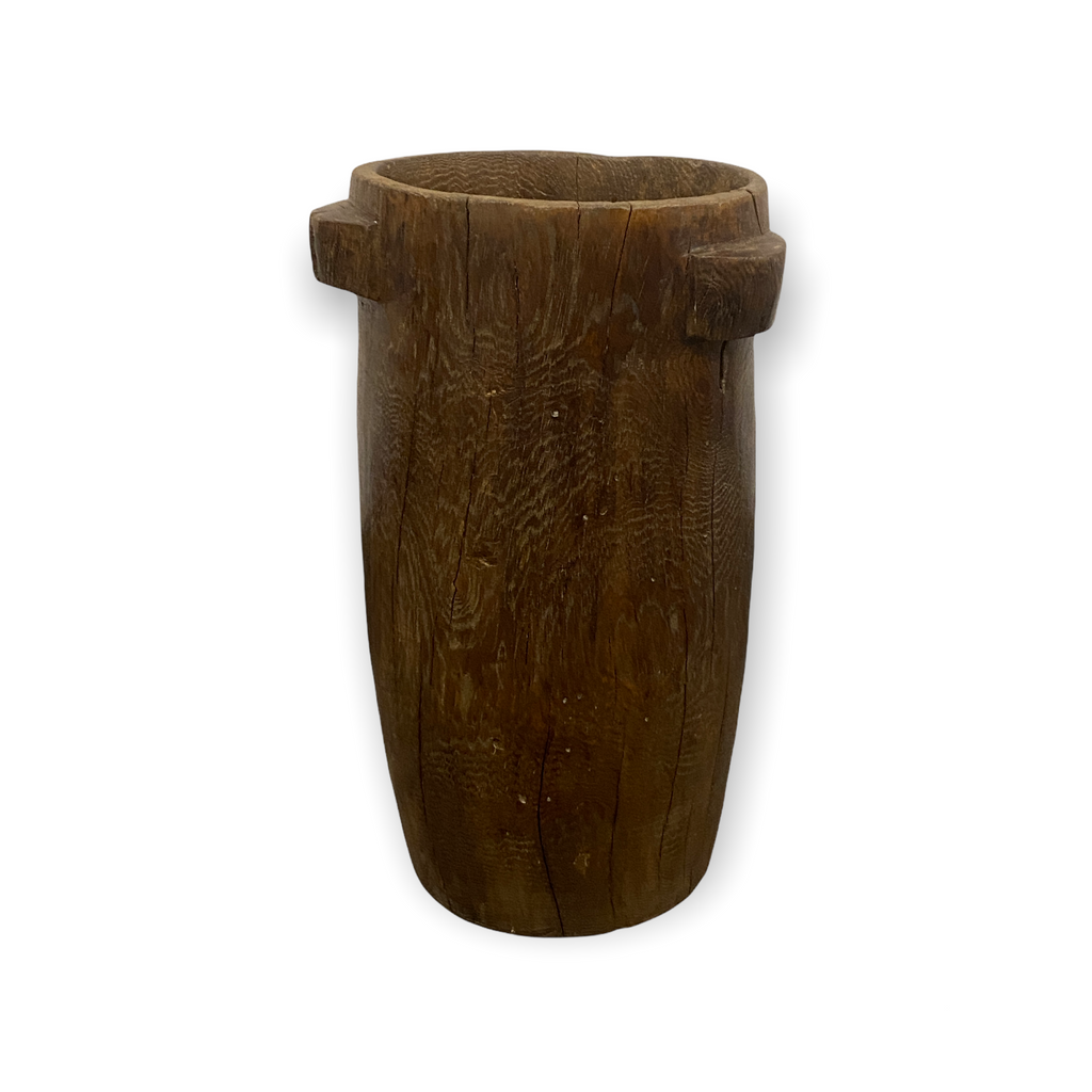 Zulu Milk Jug - hand carved (09)