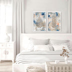 Islamic decoration | set of 2 Bedroom wall prints