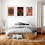 Islamic geometry patterns | set of 3 Bedroom wall art
