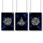 Islamic decoration items | Set of 3 wall art prints