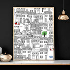 Italy print wall art | set of 2 travel posters