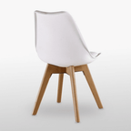 Jamie Halo Round Dining Table Set with 4 Chairs