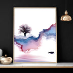 Pictures for bedroom | set of 3 Japanese wall art prints