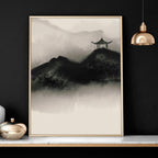 Japanese wall hanging | set of 3 wall art prints