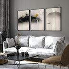 Japanese wall hanging | set of 3 wall art prints