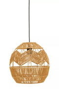 Natural Paper Rope Pendant Light | Jaya