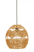 Natural Paper Rope Pendant Light | Jaya