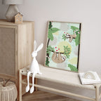 Jungle bedroom | Set of 2 Wall art for Nursery