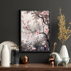 Large Artwork For Walls | Set of 3 Chinoiserie Wall art Prints