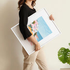 Large Framed Wall Art | Set of 3 Beach Decor Wall art Prints