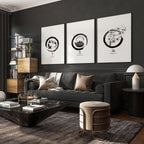 Pictures for Living Room Wall | Set of 3 Prints