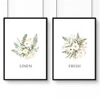 Laundry Room Pictures | Set of 2 wall art prints