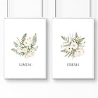 Laundry Room Pictures | Set of 2 wall art prints