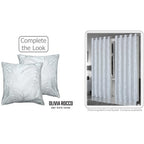 OLIVIA ROCCO Leaf Sparkle Set Of 2 Cushion Covers Leaf White Modern Decorative Throw Pillow Cases For Sofa And Bed Decor - Nest UK