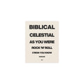 Liam Gallagher Quotes Print - Nest UK