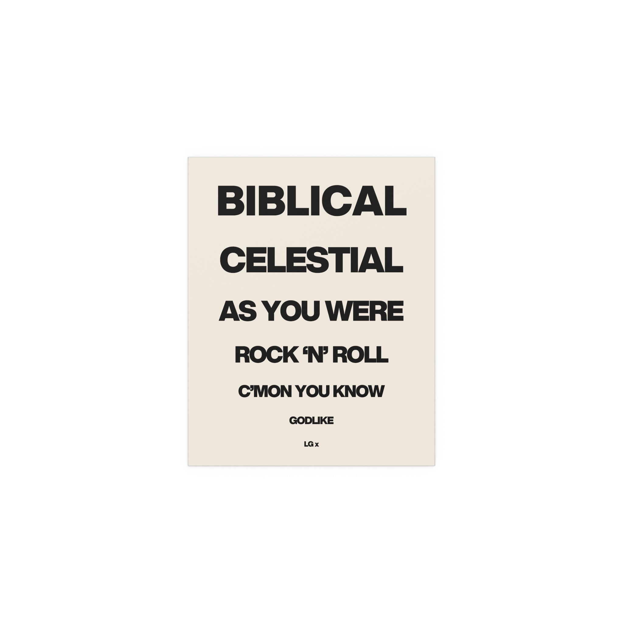 Liam Gallagher Quotes Print - Nest UK