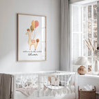 Childrens bedroom decorations | Llama Wall art for Nursery