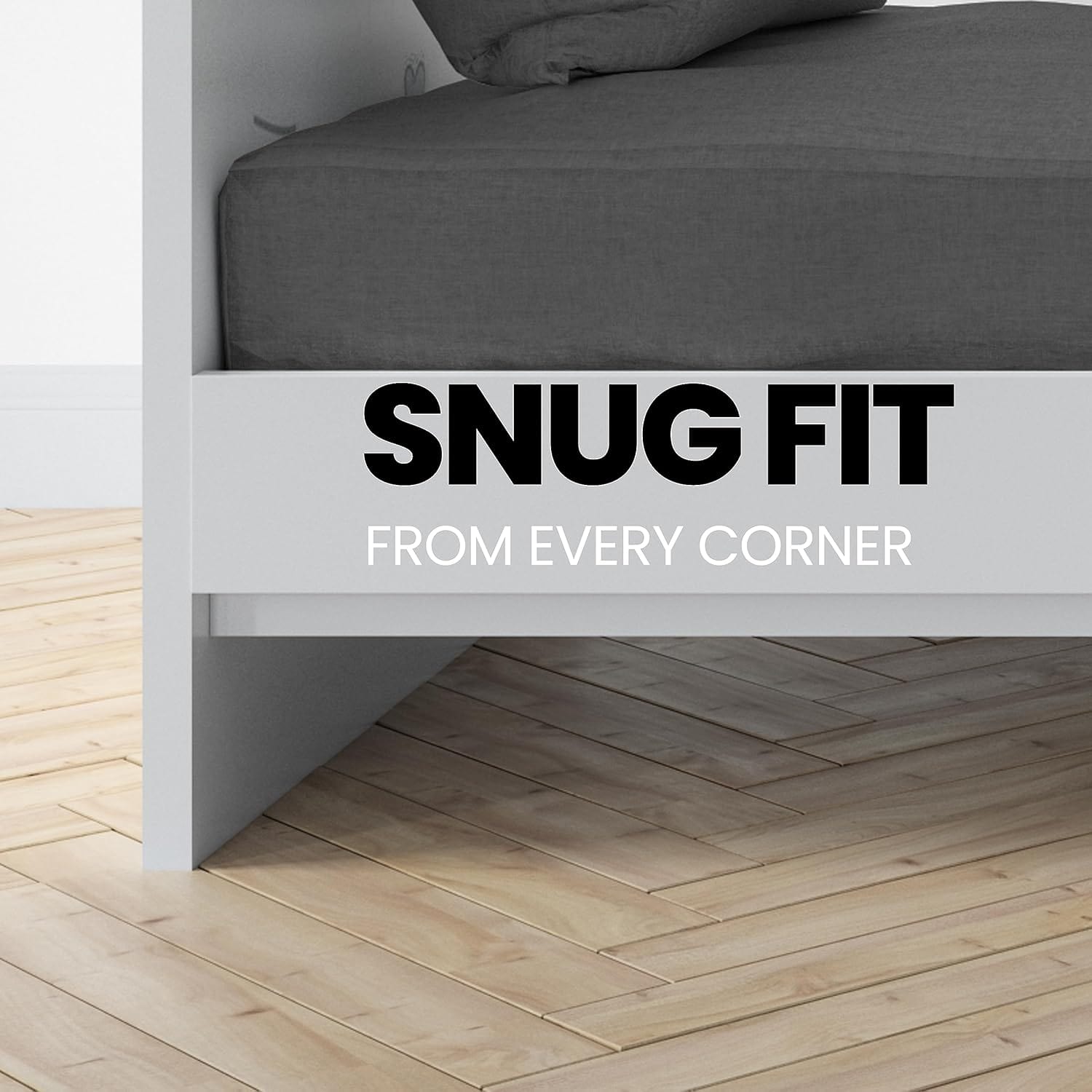 Luxurious Brushed Cotton Easycare Flannelette Fitted Sheets Super Soft Elastic-Fitted Design for Warm Comfortable Sleep Multiple Sizes by OLIVIA ROCCO