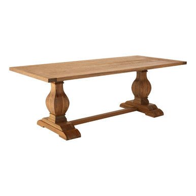 Lyon Oak Wood Dining Table - Nest UK