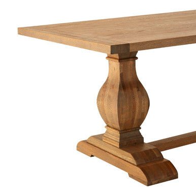 Lyon Oak Wood Dining Table - Nest UK