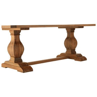 Lyon Oak Wood Dining Table - Nest UK