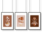 Prints for office | set of 3 framed wall art prints
