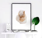 Set of 3 wall art Mid century modern style