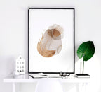 Set of 3 wall art Mid century modern style