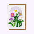 Mini Greeting Card - Wild Flowers - Nest UK